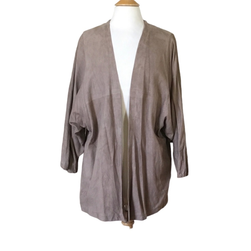 Vintage French Creek Sheep & Wool Leather Suede Jacket